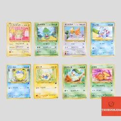 Japanese pokemon card Intro Pack Raichu Bulbasaur Totodile Chikorita(B rank) - Image 1
