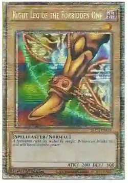 Yugioh! LP Right Leg of the Forbidden One - BLCR-EN102 - Starlight Rare - 1st Ed - Image 1