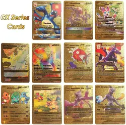 55 pieces Charizard Vmax GX Energy Card Set Gold Foil Cards for GX TCG Game USA - Image 5
