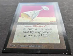 SKETCHED MtG Magic Anson Maddocks _ Beta CE _ Artist Proof _ IVORY CUP _ 1/50! - Image 5