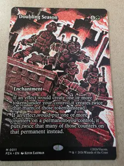 Doubling Season - (Borderless) Teenage Mutant Ninja Turtles Regular - Mtg - Image 1