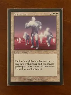 Opalescence - Urza's Destiny - LP - MTG - Image 1