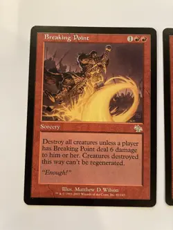 2x Breaking Point Judgment Regular RARE [EXCELLENT] NM - Image 2