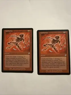Carbonize X2 Scourge Regular mtg magic the gathering - Image 1