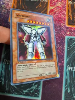 Yu-Gi-Oh! TCG Armoroid CRMS-EN099 Super Rare 1st Edition Near Mint - Image 2