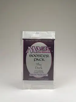 MTG MAGIC THE GATHERING THE DARK BOOSTER PACK 1994 SEALED FREE U.S. SHIPPING 742818065047 - Image 1