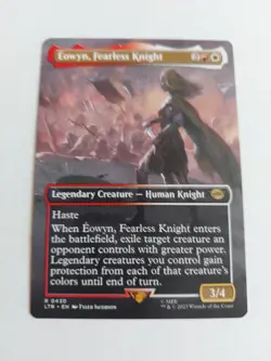 Eowyn, Fearless Knight (Borderless) Universes Beyond: the Lord of the Rings:... - Image 1