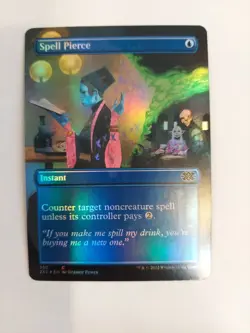 Spell Pierce (Borderless) Double Masters 2022 Foil - Image 1