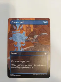 Counterspell (Borderless) Commander Masters Regular - Image 1