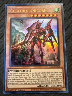 Kashtira Unicorn DABL-EN013 1st Edition Ultra Rare (UR) Yu-Gi-Oh! - Image 1