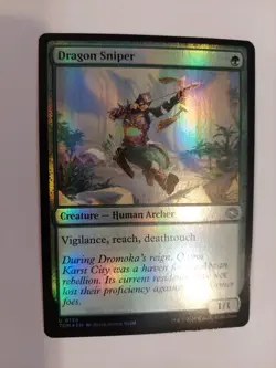 Dragon Sniper Tarkir: Dragonstorm Foil - Image 1