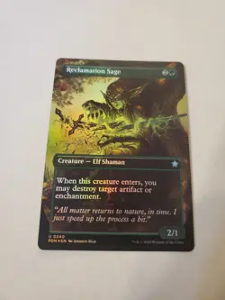 Reclamation Sage (Borderless) Foundations Foil - Image 1