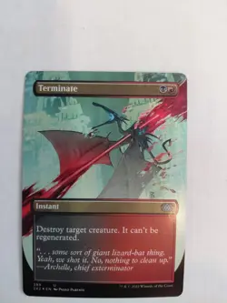 Terminate (Borderless) Double Masters 2022 Foil - Image 1