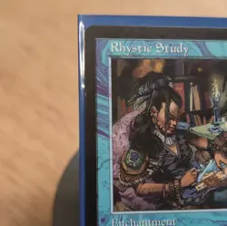 Magic: The Gathering Rhystic Study Enchantment Prophecy Blue Regular MTG #51/143 - Image 2