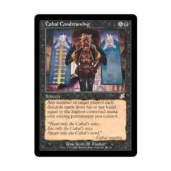 WotC MtG Scourge Cabal Conditioning (R) (Foil) NM - Image 1