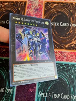 Yu-Gi-Oh! Number 90: Galaxy-Eyes Photon Lord BLC1-EN018 Silver Ultra 1st Ed NM - Image 2