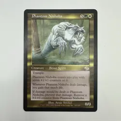 Wizards of the Coast Phantom Nishoba Judgment White Green Rare Spirit Beast Reg… - Image 1