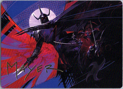 Gold Stamped Shredder’s Technique - MTG Art Series: TMNT 7/54 - Image 1