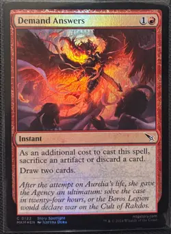 MTG Murders at Karlov Manor Demand Answers Foil (Common) - Image 1