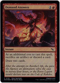 MTG Murders at Karlov Manor Demand Answers Foil (Common) - Image 2