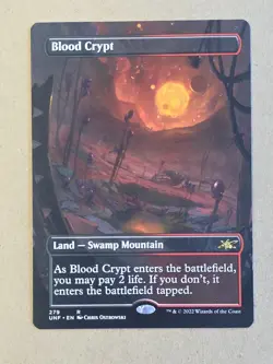 MTG Blood Crypt (279) Unfinity UNF MTG Magic The Gathering Regular - Image 1