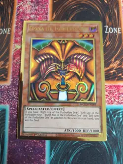 Yu-Gi-Oh! Exodia the Forbidden One MGED-EN005 Premium Gold 1st Edition NM c3/ - Image 1