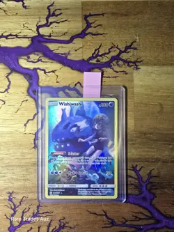 Pokemon TCG Wishiwashi SECRET RARE 240/236 Cosmic Eclipse Holo NM - Image 3