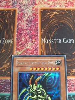 Yu-Gi-Oh! TCG Perfectly Ultimate Great Moth TSC-001 Prismatic Secret Rare MP - Image 3