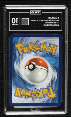 Charmeleon Illustration Rare Pokemon Scarlet & Violet 151 MEW TAG 10 GEM MINT - Image 2