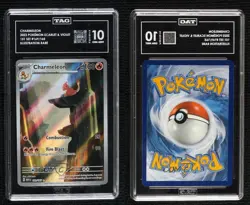 Charmeleon Illustration Rare Pokemon Scarlet & Violet 151 MEW TAG 10 GEM MINT - Image 3