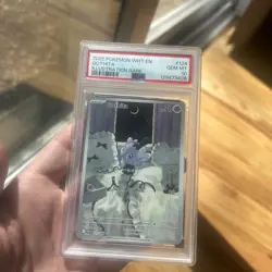 2025 POKEMON WHT EN-WHITE FLARE ILLUSTRATION RARE #124 GOTHITA PSA 10 - Image 1