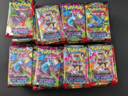Lot (180) Pokemon Mega Evolution ME02 Phantasmal Flames Booster Packs Sealed - Image 1