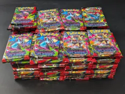 Lot (180) Pokemon Mega Evolution ME02 Phantasmal Flames Booster Packs Sealed - Image 2