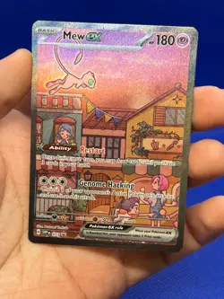 Pokemon 151 Ultra Premium Collection UPC Mew ex 053 Black Star Promo - Image 2