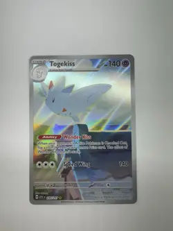 Pokemon Togekiss 235/217 ASCEN Rare Holo 140 HP Wonder Kiss Speed Wing - Image 1