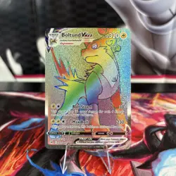 Boltund VMAX Pokemon Fusion Strike 267/264 Secret Rare Pokemon TCG - Image 1