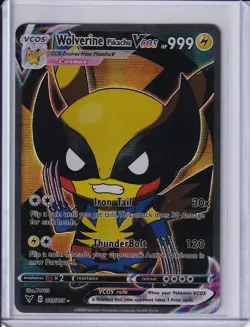 Pokemon Pikachu Deadpool & Pikachu Wolverine Cosplay ART Cards Set (Non-Tcg) - Image 1