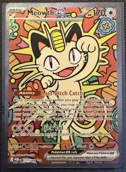 Meowth ex 121/088 Special Illustration Rare (SIR) - Perfect Order Pokemon - Image 1