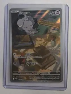 Espurr 095/088 ME03: Perfect Order Shiny Rare Pokemon TCG Card - Image 1