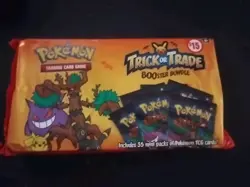 Pokemon TCG 2024 Trick or Trade BOOster Bundle Halloween 35 Mini Packs NOS - Image 1