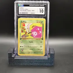Koffing Pokemon TCG Team Rocket 1st Edition CGC 10 58/82 Common Regular English - Image 1