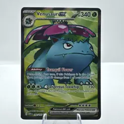 Pokemon TCG Venusaur ex 182/165 Sv: Scarlet & Violet 151 Holo - Image 2