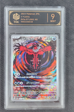 Pokemon Yveltal 071/062 AR sv3a Raging Surf Japanese 2023 - Image 1