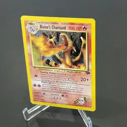 Pokemon TCG Blaine's Charizard 2/132 Gym Challenge 2000 Holo Rare - Image 5