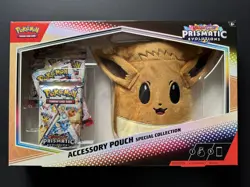 Pokemon TCG - Prismatic Evolutions - Eevee Accessory Pouch - New & Sealed - Image 1