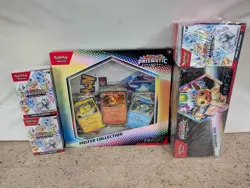 Pokemon TCG Scarlet & Violet Prismatic Evolutions Bundle New Sealed - Image 1
