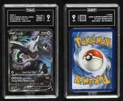 Lugia V Ultra Rare Pokemon Sword & Shield Silver Tempest TAG 9 MINT - Image 3