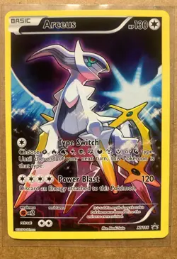 ARCEUS 2016 POKEMON BLACK STAR PROMO #XY116 Q1282 - Image 1