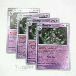 Dusclops 036/131 REVERSE HOLO x4 Playset 4x Pokemon TCG SV Prismatic Evolutions - Image 1