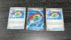 Pokemon Poke Pad 113/088 Ultra Rare Near Mint + 2 Commons Lot Of 3 Pack Fresh! - Image 2